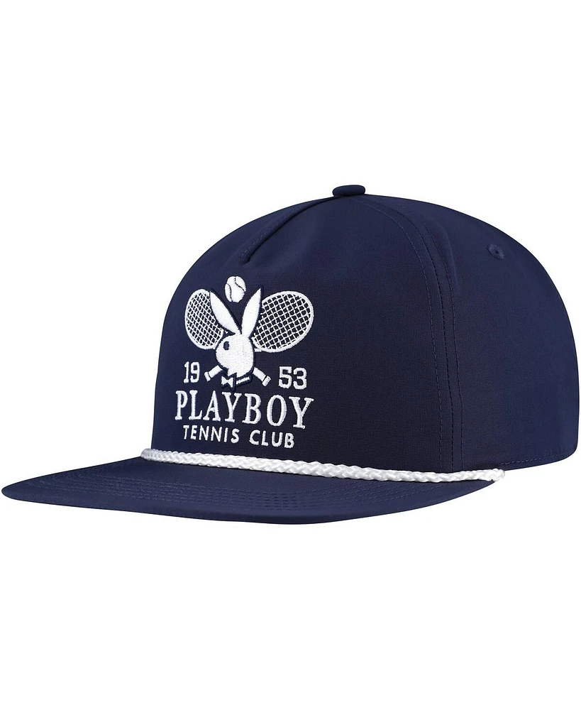 Lids Men's Navy Playboy Tennis Club Golf Adjustable Hat