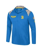 Colosseum Men's Blue Ucla Bruins Oht Military Appreciation Quarter-Zip Hoodie Jacket