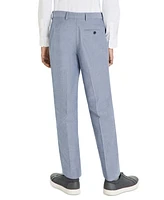 Michael Kors Big Boys Chambray Classic-Fit Stretch Dress Pants