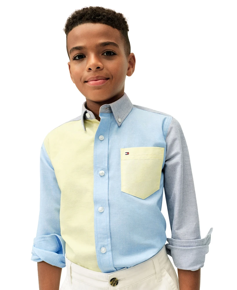 Tommy Hilfiger Big Boys Quad Oxford Shirt