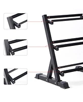 Lugo Heavy-Duty 3-Tier Dumbbell Rack