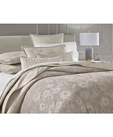Hotel Collection Shadow Floral Micropleated Decorative Pillow, 14" x 22", Exclusively at Macy's