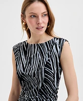 I.n.c. International Concepts Women's Printed Sleeveless Shell Top, Exclusively at Macy's