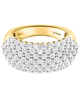 Forever Grown Diamonds Lab-Grown Diamond Pave Band (2 ct. t.w.) Sterling Silver or 14K Gold-Plated