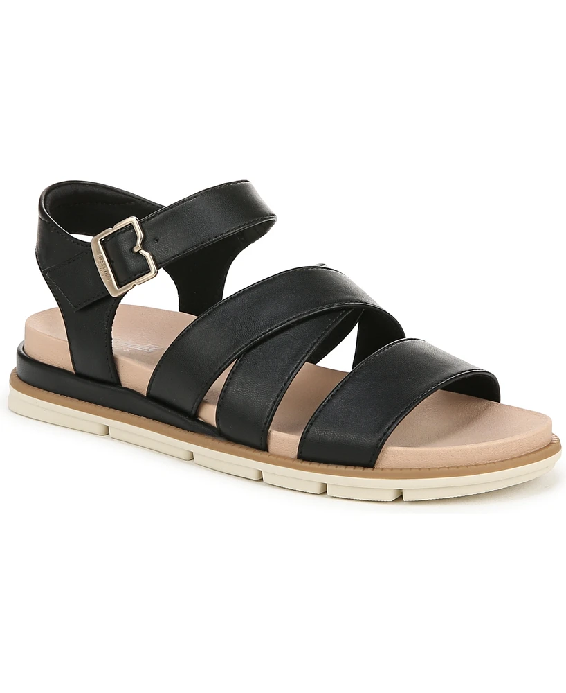 Dr. Scholl's Women's Timeless Life Open Round Toe Strappy Sandals