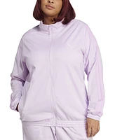 adidas Plus Three-Stripe Tricot Zip Track Jacket