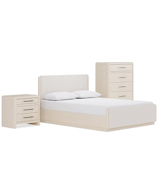 Wallen 3-Pc. Set (King Bed, Chest & Nightstand)