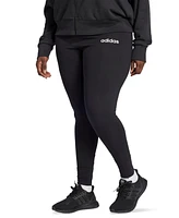 adidas Plus The Essentials Cotton-Blend Logo Leggings