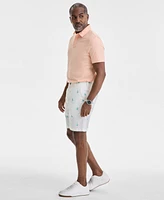 Club Room Men's Regular-Fit Sailboat Embroidered 9" Shorts, Exclusively at Macy's