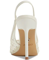 Aldo Women's Pearlescent Pointed-Toe Slingback Pumps