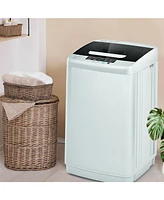 8.8 lbs Portable Full-Automatic Laundry Washing Machine with Drain Pump