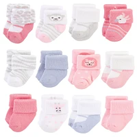 Hudson Baby Baby Boys Hudson Cotton Rich Terry Socks 24-Pack Safari