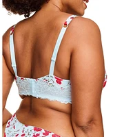 Aleena Women's Plus-Size Unlined Plunge Bra