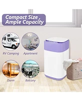 8lbs Portable Fully Automatic Washing Machine with Drain Pump