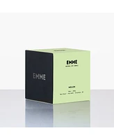 Emme nyc Natural Soy Melon Scented Candle Jar, 10 oz