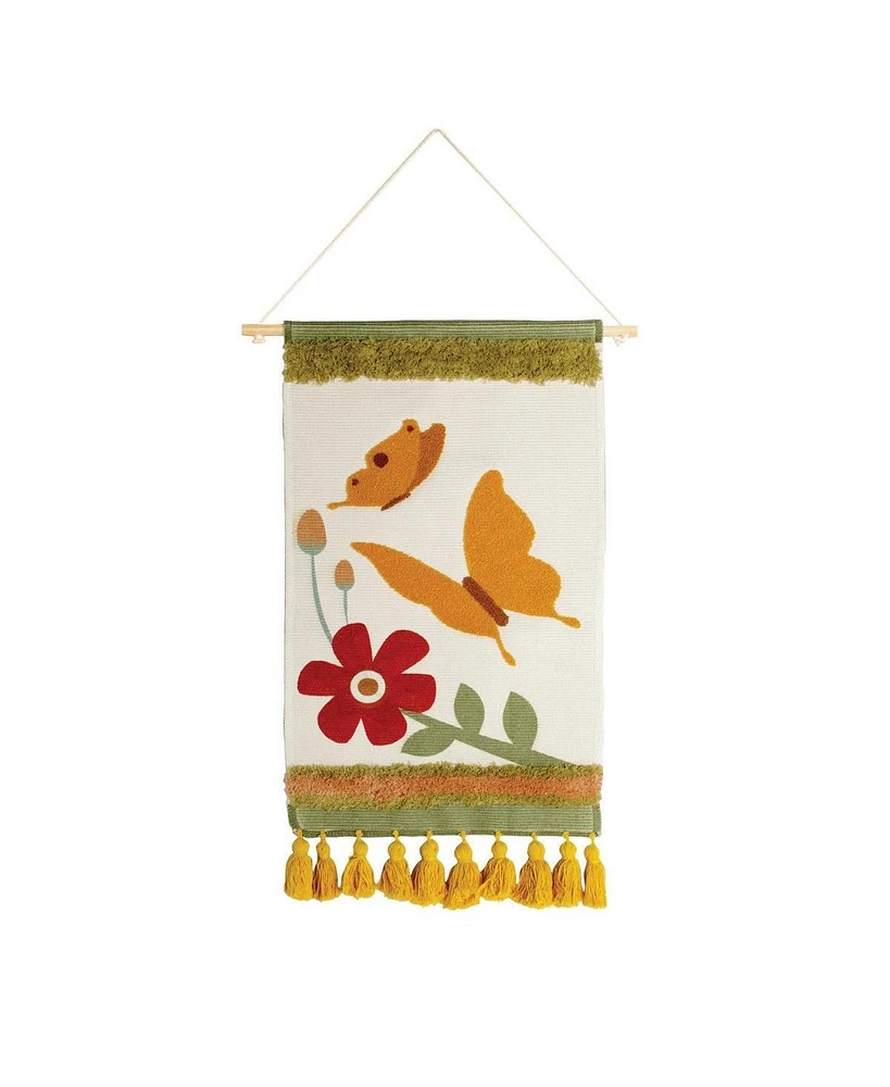 Kaplan Early Learning Butterfly Woven Tapestry