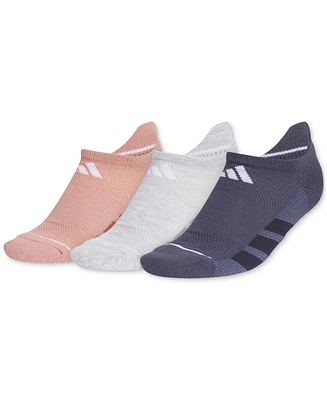 adidas Women's 3-Pk. All Day Training No Show Socks 5159130A