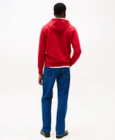Tommy Hilfiger Men's Long Sleeve Center Stack Logo Hoodie