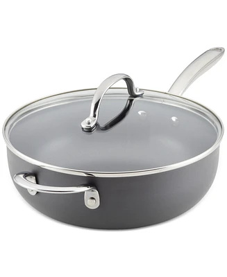 Rachael Ray Professional Hard-Anodized Nonstick 4-Qt. Saucier Saucepan