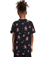 Nike Big Kids Sportswear Printed Crewneck T-Shirt