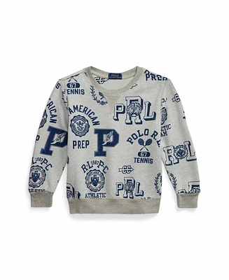 Polo Ralph Lauren Toddler and Little Boys Fleece Graphic Sweatshirt