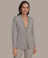 Donna Karan New York Women's Button-Front Sweater Jacket