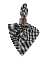 Design Imports Gingham Small Check Napkin, Set of 6