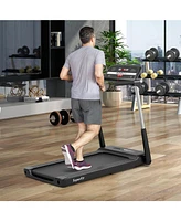 2.25 Hp Foldable Treadmill with App Control and Led Display