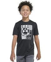 adidas Big Boys Logo-Graphic Crewneck Short-Sleeve T-Shirt