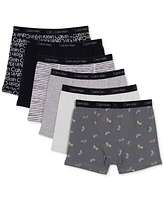 Calvin Klein Boys 6 Pack Boxer Brief