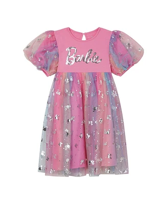 Barbie Big Girls Tulle Dress