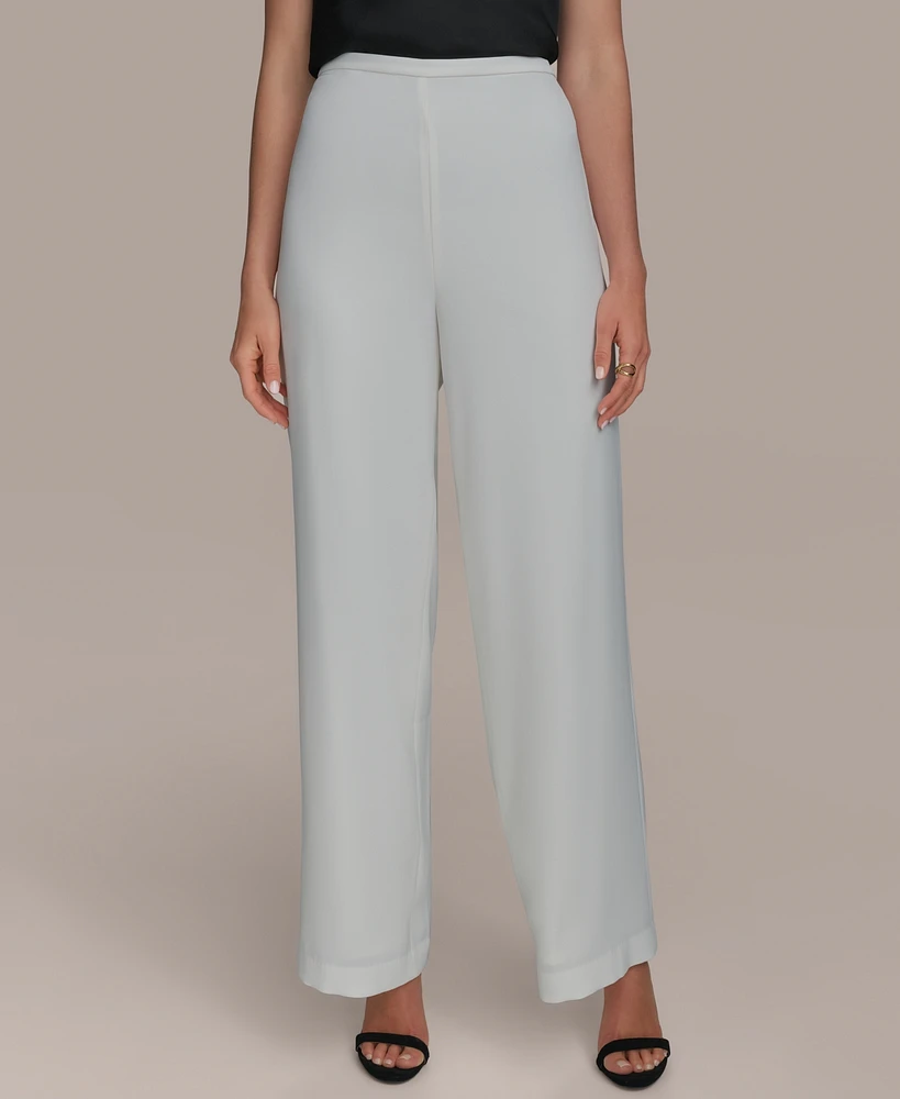 Donna Karan New York Women's Wide-Leg Pull-On Pants