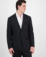 Calvin Klein Men's Slim-Fit Italian Wool Solid Suit