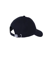 New Balance Black 6-Panel Linear Logo Hat