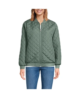 Lands' End Women's FeatherFree Insulated Bomber Jacket