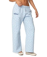 Edikted Womens Flower Power Sweatpants