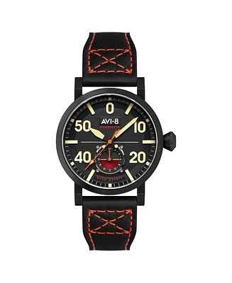 Avi-8 Men's Dambuster Chadwick Meca-Quartz Leather Strap Watch