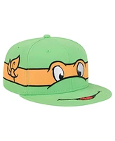 New Era Men's Green Teenage Mutant Ninja Turtles Michelangelo 9Fifty Snapback Hat