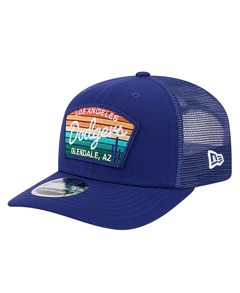 New Era Men's Royal Los Angeles Dodgers 2025 Spring Training 9SEVENTY Stretch-Snap Hat