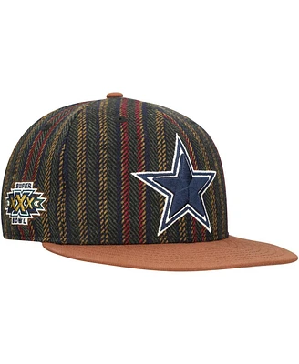 New Era Men's Brown/Tan Dallas Cowboys Vintage Herringbone 59FIFTY Fitted Hat