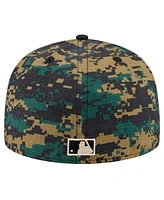 New Era Men's Black Detroit Tigers Digi Camo 59FIFTY Fitted Hat