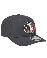 New Era Men's Charcoal Florida State Seminoles 9SEVENTY Stretch-Snap Hat