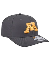 New Era Men's Charcoal Minnesota Golden Gophers 9SEVENTY Stretch-Snap Hat