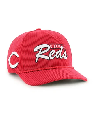 '47 Brand Men's Red Cincinnati Reds Corduroy Hitch Adjustable Hat