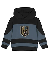 Outerstuff Toddler Black/Gray Vegas Golden Knights Puck Hero Fleece Hoodie and Sweatpants Set, 2-Piece