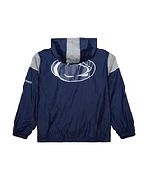 Mitchell & Ness Men's Navy Penn State Nittany Lions Team 3.0 Anorak Half-Zip Hoodie Sweatshirt