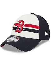 New Era Men's Cream/Navy Boston Red Sox 2024 Mlb All-Star Game 9FORTY Adjustable Hat