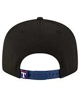 New Era Men's Black Texas Rangers Splatter 9FIFTY Snapback Hat