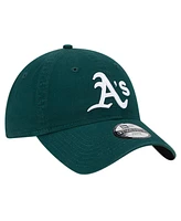 New Era Big Boys and Girls Green Athletics Team Color 9TWENTY Adjustable Hat