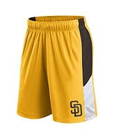 Fanatics Men's Gold San Diego Padres Primary Logo Shorts